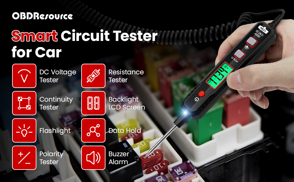smart circuit tester for car